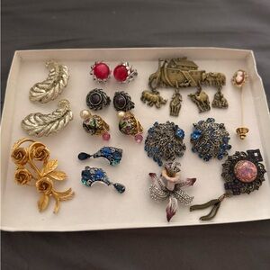Multiple vintage jewelry sets
